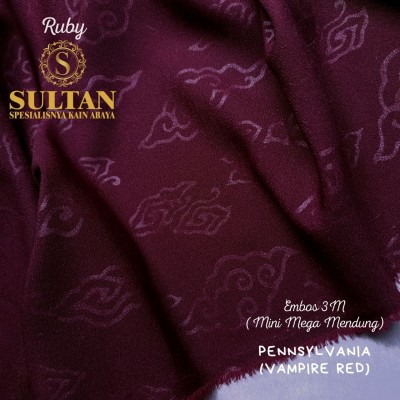 Embos Ruby Crêpe Pennsylvania